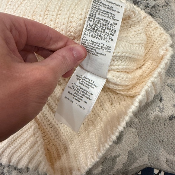 J.Crew Heritage Cotton Fisherman Crewneck Sweater – Women’s XS - Picture 11 of 15